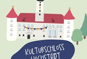 Das Kulturschloss Höchstädt sagt Hallo Bezirk