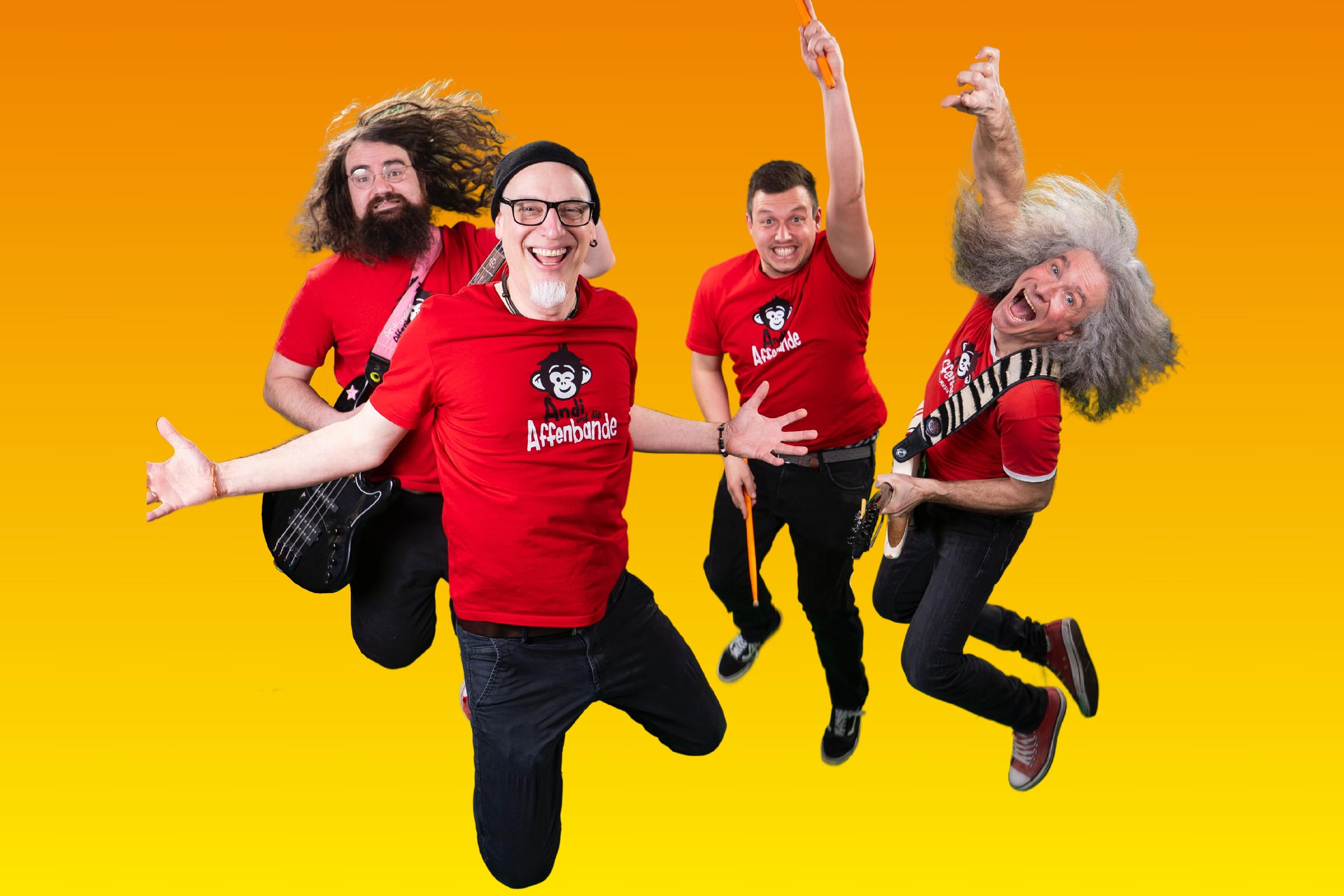 Andi und die Affenbande rocken den Rittersaal!