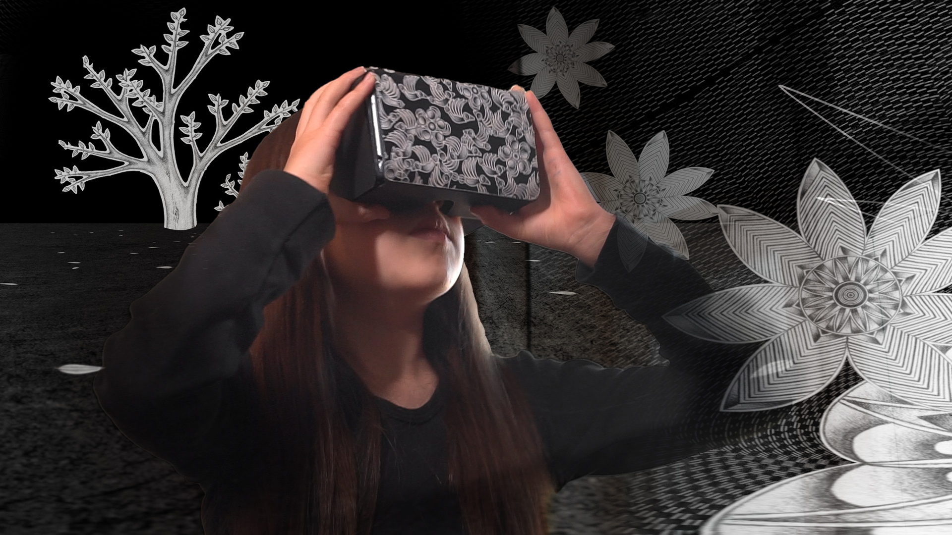 Die VR-Brille des Künstlerkollektivs „Wide Horizon Films“ ist eines der interaktiven Angebote der Bezirksausstellung „Alles inklusive!“ auf Schloss Höchstädt.