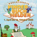 Plakat zur Ausstellung Kindernbuchhelden
